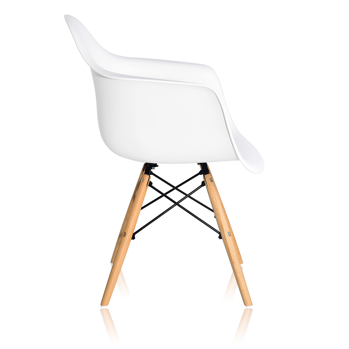 стул eames с подлокотниками